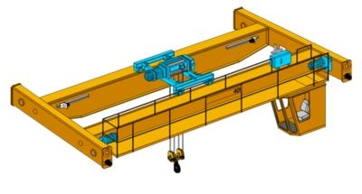 Двухбалочный литейный кран