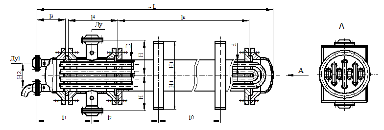 Теплообменник ТТМ7 48/89-4, 0/1, 6