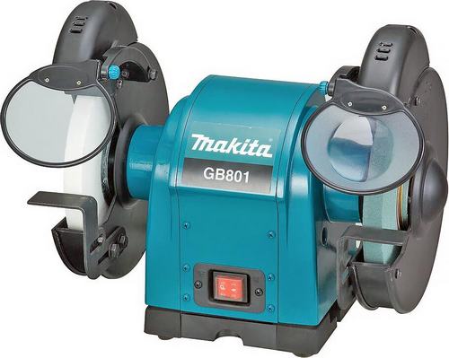 Станок точило MAKITA GB801 (550Вт,точильн.диск 205 мм.19,6-19,9 кг)