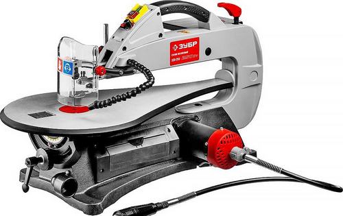 Станок лобзиковый, ЗСЛ-250, гибкий вал, пропил 457/51 мм, 250 Вт ЗУБР