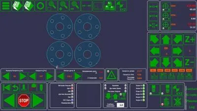 Интерфейс системы ЧПУ