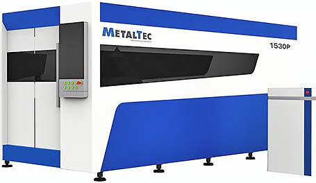 Оптоволоконный лазерный станок для резки металла MetalTec 1530P (2000 - 6000W)